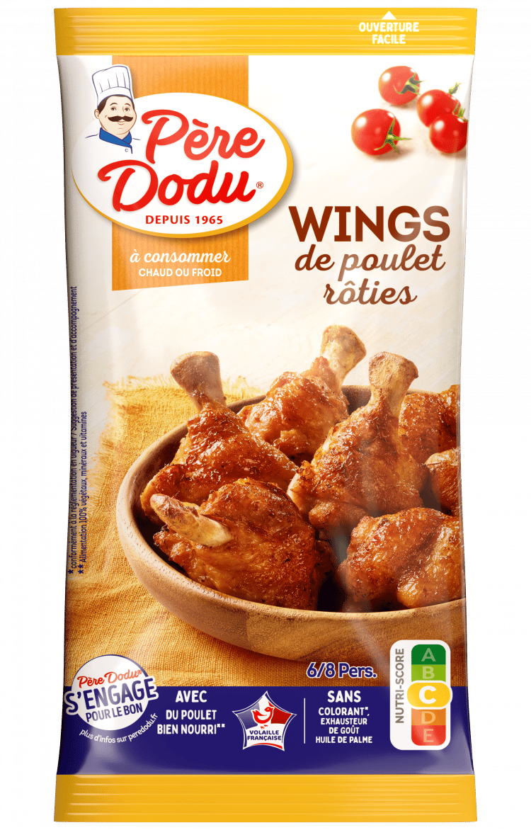 Wings de poulet roties nature 800g