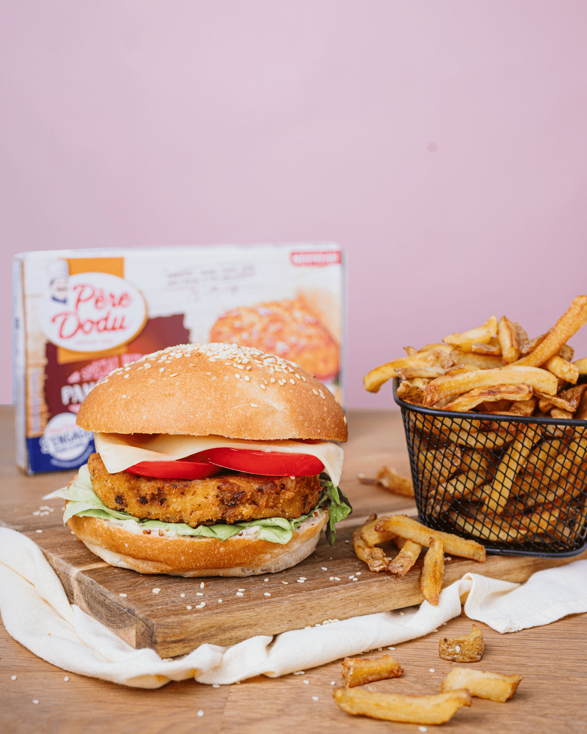 Photo burger Père Dodu