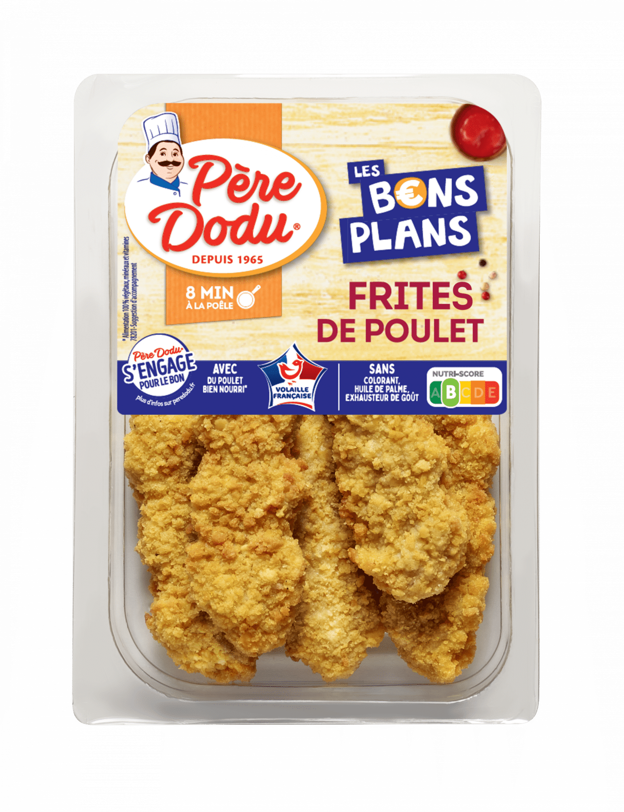 Frites de poulet Père Dodu